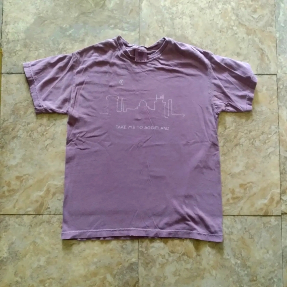 Comfort Colors Texas A&M tshirt, size Medium